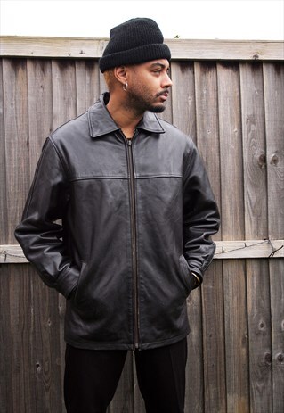 VINTAGE MAX USA LEATHER JACKET