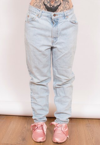 LEVI 912 HIGH WAISTED DENIM JEANS