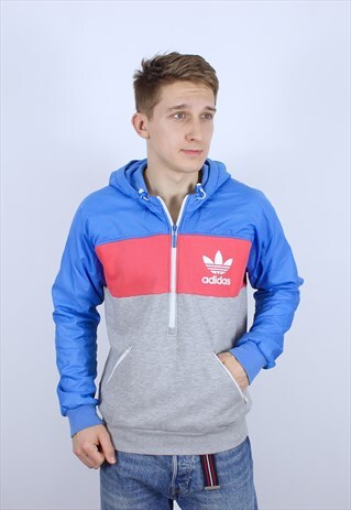 VINTAGE HOODIE ADIDAS ORIGINALS BIG LOGO
