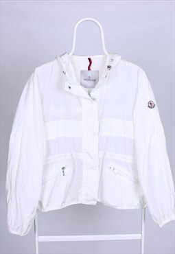 Moncler Vintage light jacket rarity S M white nylon 