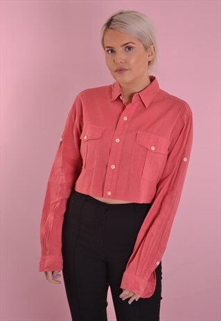 RALPH LAUREN CROPPED SHIRT GRL850