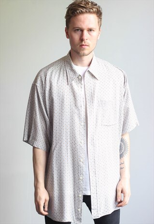 VINTAGE OVERSIZED ABSTRACT SHIRT