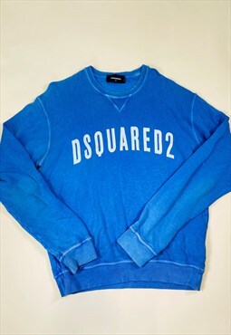 Vintage dsquared2 Size Medium Sweatshirt in Blue