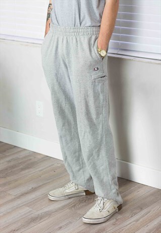 VINTAGE CHAMPION JOGGER LOGO 90S L 20.9