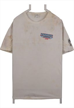 Vintage 90's Gildan T Shirt Back Print Crewneck Short