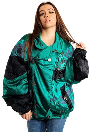 VINTAGE HEAD PATTERNED JACKET J2550