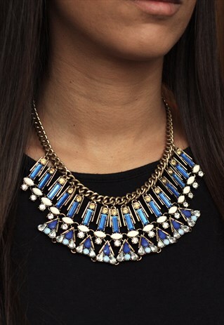 CHIVY - BLUE NECKLACE