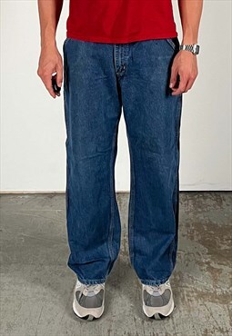 Vintage Carhartt Carpenter Pants Men's Dark Blue