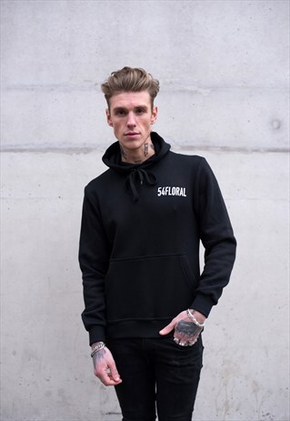 GYM BRAND CARRIER HOODY - BLACK