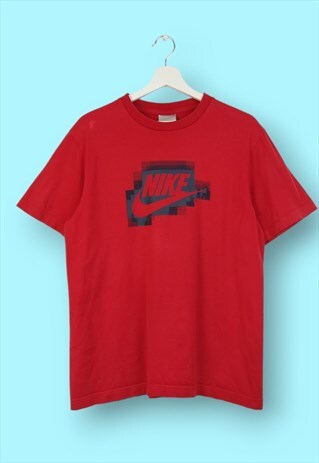 VINTAGE NIKE T-SHIRT Y2K IN RED XL