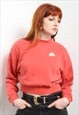 VINTAGE NIKE CROPPED SWEATSHIRT RED