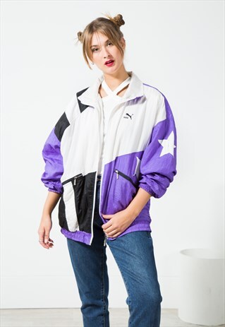 VINTAGE PUMA SHELL JACKET / S2064