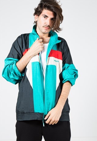 VINTAGE 80S ADIDAS SHELL SPORT JACKET / S1442