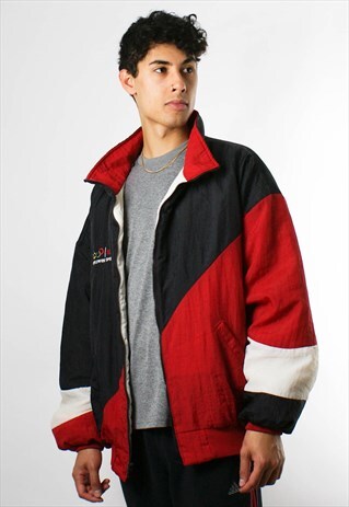 VINTAGE SHELL JACKET, BOMBER JACKET, OLYMPICS