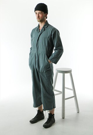 LONG SLEEVE GREEN ROMPER / MEN GREEN ROMPER