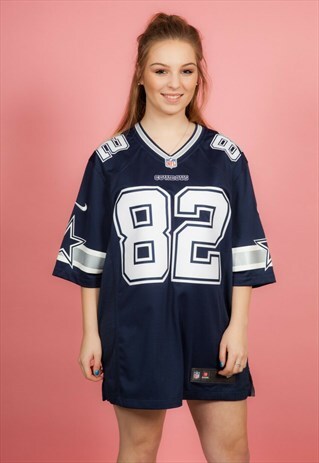 DALLAS COWBOYS AMERICAN FOOTBALL JERSEY 82 WITTEN NFL NIKE