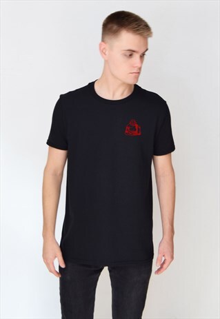 BLACK BUDDHA (RED) T-SHIRT
