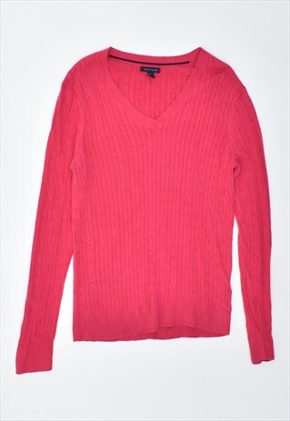 VINTAGE 90'S TOMMY HILFIGER JUMPER SWEATER PINK