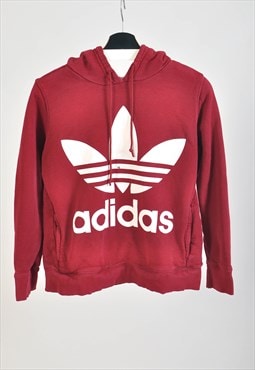 Vintage 90s Adidas hoodie in maroon