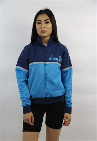 VINTAGE DIADORA ZIP-UP SPORTS JACKET