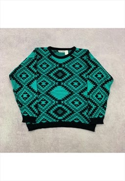 Vintage Knitted Jumper Women's M