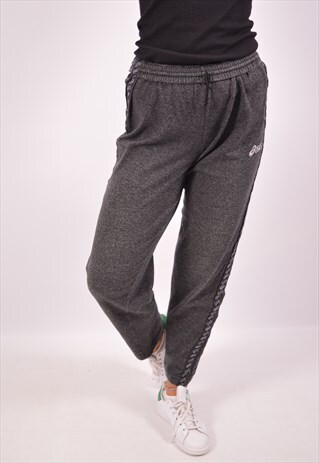 VINTAGE ASICS TRACKSUIT TROUSERS GREY