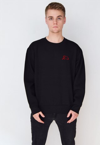 BLACK ELEPHANT (RED) SWEATSHIRT