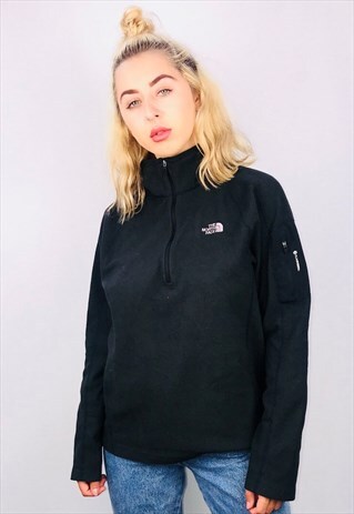 VINTAGE THE NORTH FACE 1/4 ZIP UP FLEECE