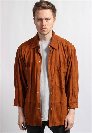 VINTAGE SUEDE SHIRT