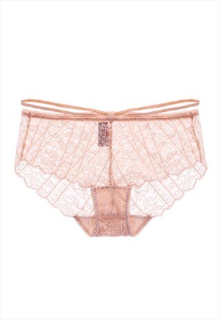 BALEIGH SOFT COTTON LACE BRIEF