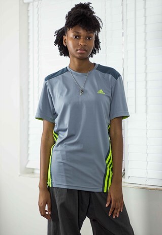 VINTAGE ADIDAS T-SHIRT LOGO 90S S 4.9