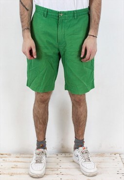 Vintage Mens W32 Regular Shorts Capri Bottoms Cotton Casual