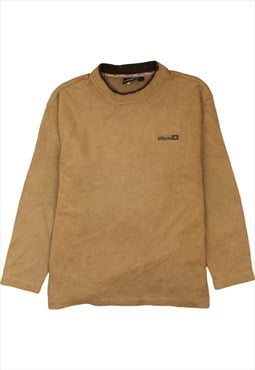 Vintage 90's Ellesse Sweatshirt Heavyweight Crew Neck Tan