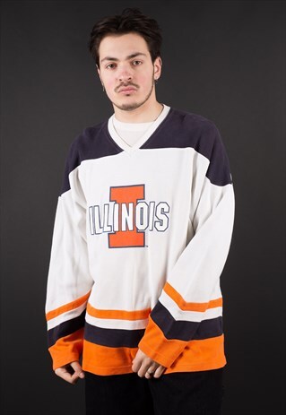 VINTAGE 90'S UNIVERSITY OF ILLINOIS USA SWEATSHIRT