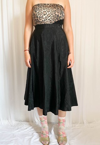 REVIVAL VINTAGE 1950'S FULL CIRCLE MIDI SKIRT