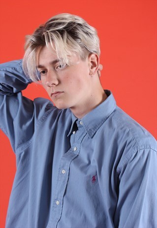 RALPH LAUREN BLAKE BLUE SHIRT