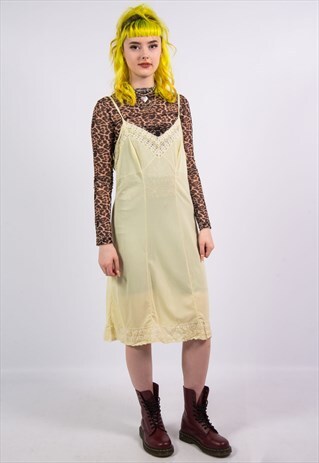 Slip Dress Brown