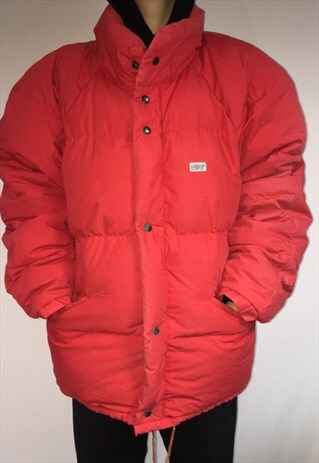 VINTAGE 90' OLDSCHOOL COOL RED ETIREL UNISEX JACKET