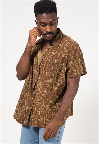 VINTAGE 80S HAWAIIAN SHIRT / S1745