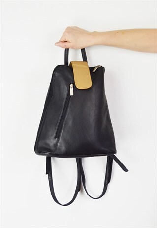 LEATHER BACKPACK BAG