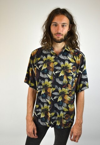 VINTAGE 90'S FLORAL PRINT SHIRT
