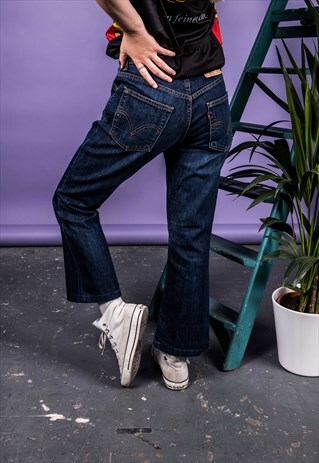 VINTAGE LEVI'S 525 BLUE MOM JEANS