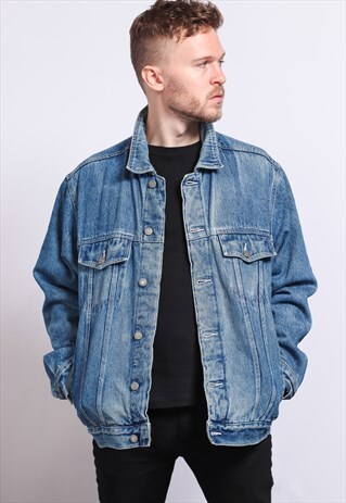 VINTAGE BLANKET LINED DENIM JACKET