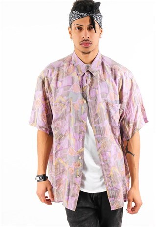 VINTAGE PATTERN SHIRT PSAW181D