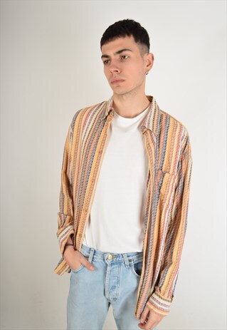RARE VINTAGE SPORT MISSONI SHIRT MADE IN ITALY (2829)