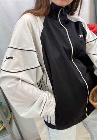 VINTAGE 90S PUMA LOGO TRACKSUIT SPORTS JACKET SWEATSHIRT