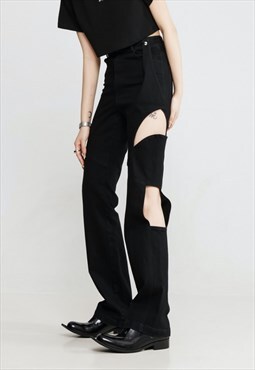 Women's fashion cutout jeans SS2022 VOL.4