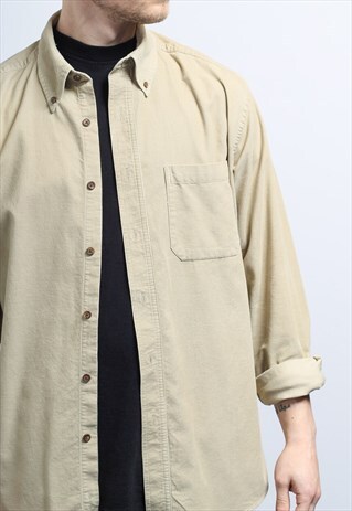 VINTAGE CORDUROY CORD SHIRT