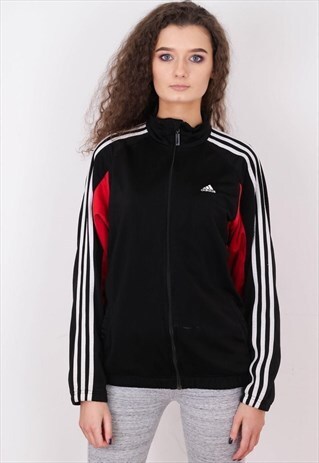 VINTAGE ADIDAS EMBROIDERED TRACK JACKET