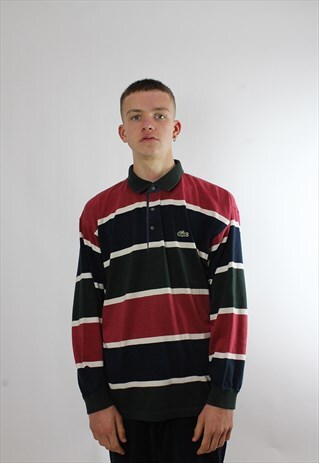 VINTAGE LACOSTE RUGBY TOP